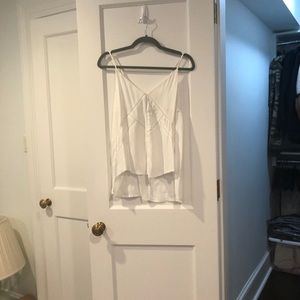 White dressy tank top